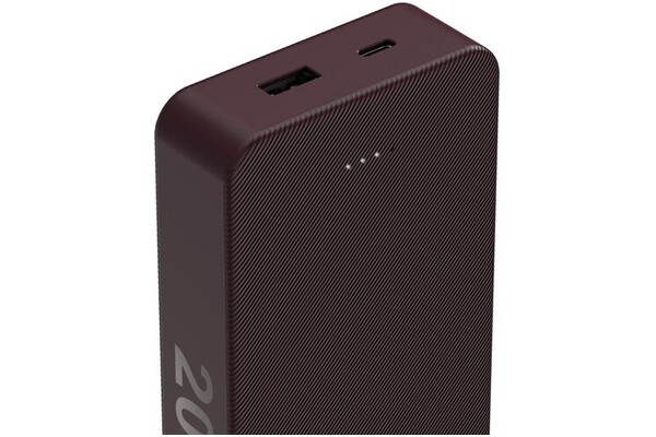 Powerbank Hama Power Pack Color 20 20000mAh 18.0W bordowy