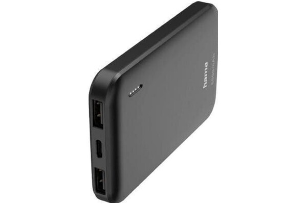 Powerbank Hama Pocket 5 5000mAh czarny