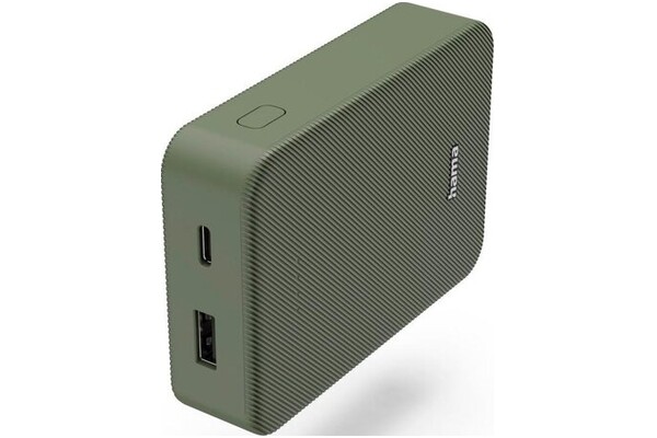 Powerbank Hama Power Pack Color 10 10000mAh 18.0W zielony