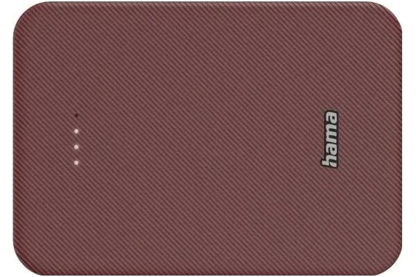 Powerbank Hama Power Pack Color 10 10000mAh 20.0W czerwony