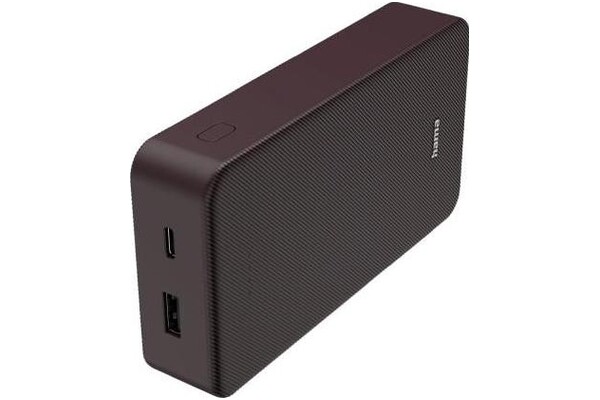 Powerbank Hama Power Pack Color 20 20000mAh 20.0W bordowy