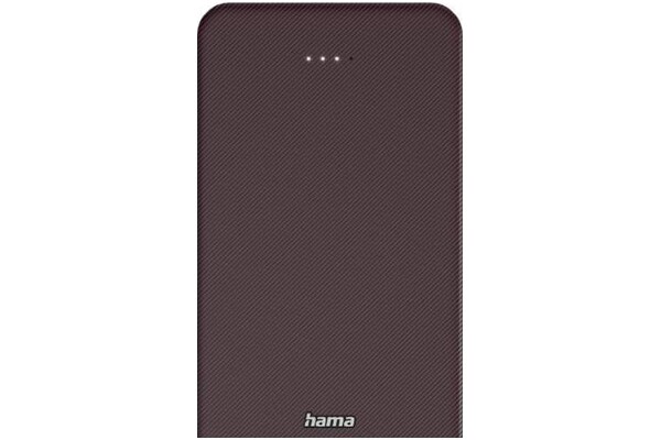 Powerbank Hama Power Pack Color 20 20000mAh 20.0W bordowy