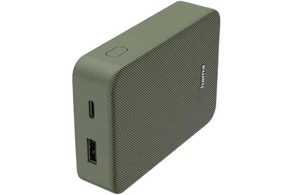 Powerbank Hama Power Pack Color 10 10000mAh 20.0W zielony