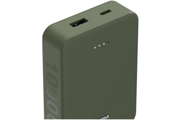 Powerbank Hama Power Pack Color 10 10000mAh 20.0W zielony