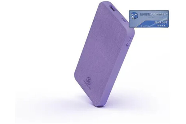Powerbank Hama Fabric 10 10000mAh fioletowy