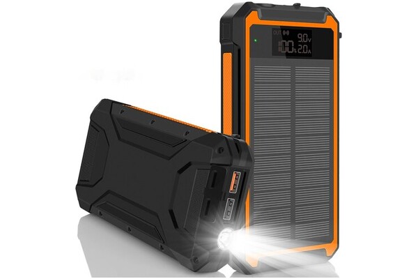 Powerbank Manta MPB2001S 20000mAh 20.0W czarno-pomarańczowy