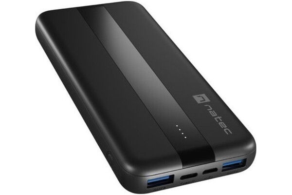 Powerbank NATEC Slim Q V2 Trevi 10000mAh 20.0W czarny