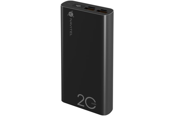 Powerbank NAVITEL PWR20 AL 20000mAh 22.5W czarny