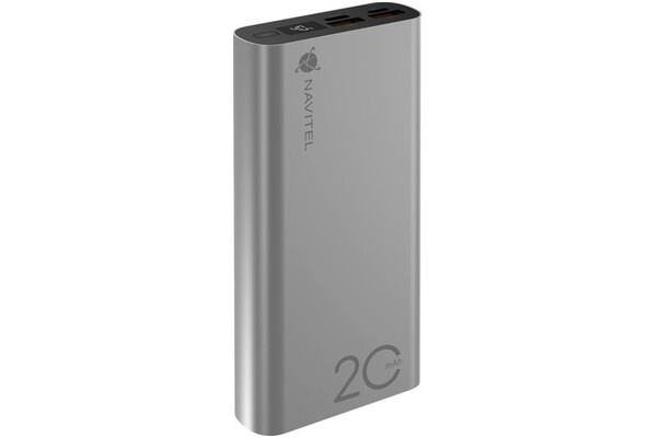 Powerbank NAVITEL PWR20 AL 20000mAh 22.5W srebrny