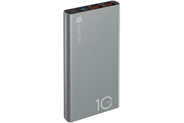 Powerbank NAVITEL PWR10 AL 10000mAh 22.5W srebrny