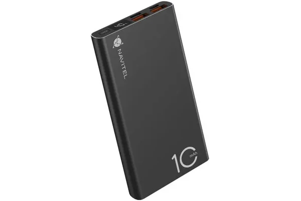 Powerbank NAVITEL PWR10 AL 10000mAh 225.0W czarny