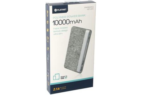 Powerbank Platinet PMPB10FG 10000mAh 5.0W szary