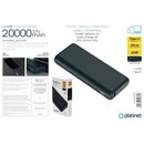 Powerbank Platinet PMPB2065B 20000mAh 65.0W czarny