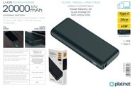 Powerbank Platinet PMPB2065B 20000mAh 65.0W czarny