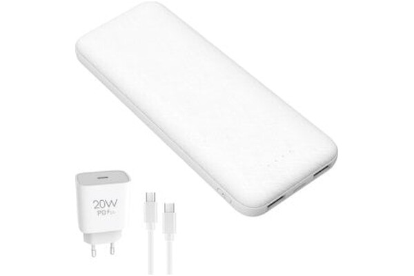 Powerbank Platinet PMPB10SETW 10000mAh 20.0W biały