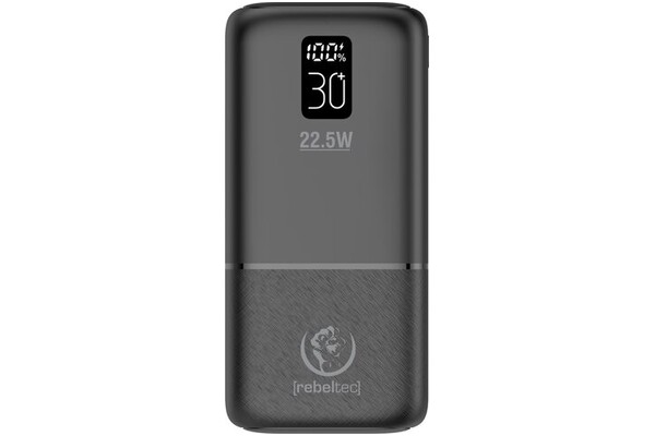 Powerbank Rebeltec P30 30000mAh 22.5W czarny
