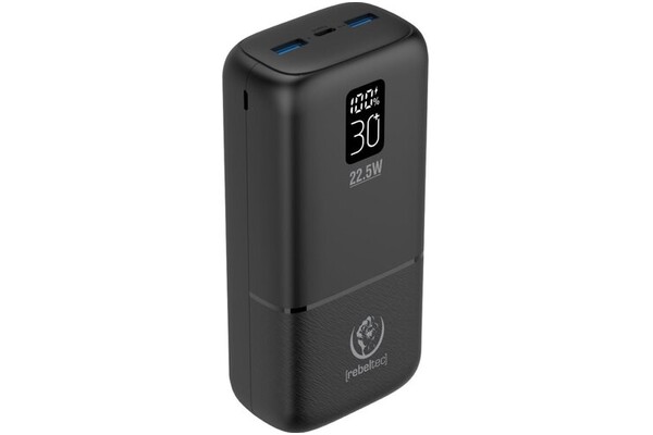 Powerbank Rebeltec P30 30000mAh 22.5W czarny