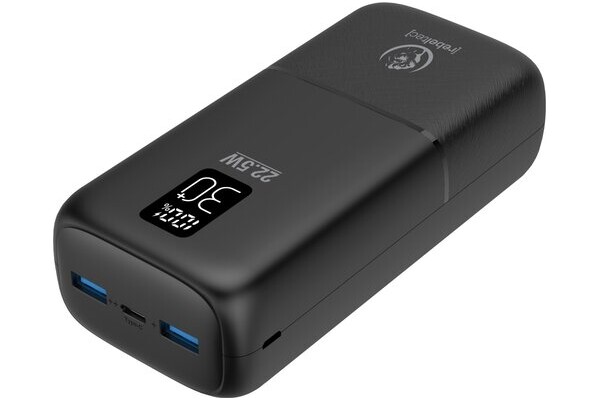 Powerbank Rebeltec P30 30000mAh 22.5W czarny