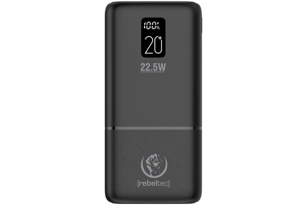 Powerbank Rebeltec P20 20000mAh 22.5W czarny
