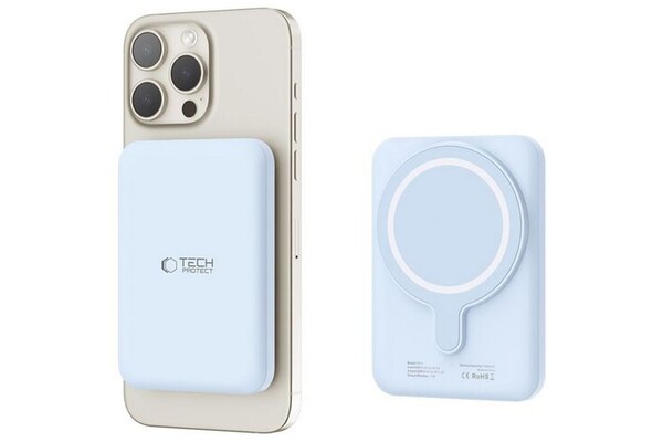 Powerbank Tech-Protect PB10 5000mAh 15.0W niebieski
