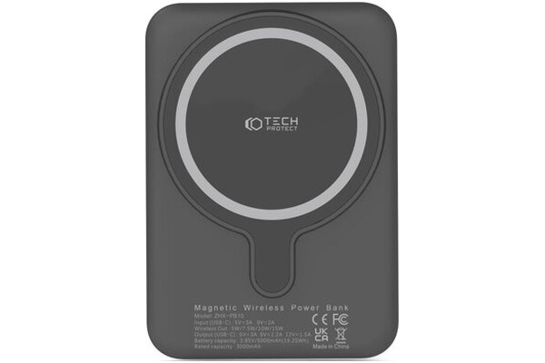 Powerbank Tech-Protect PB10 5000mAh 15.0W czarny