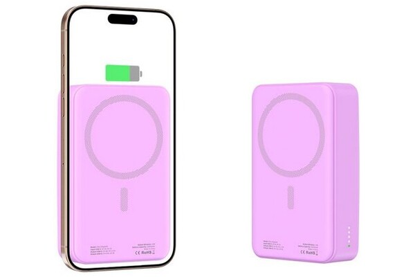 Powerbank Tech-Protect PB12 20000mAh 15.0W różowy
