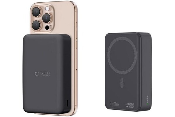 Powerbank Tech-Protect PB12 20000mAh 15.0W czarny