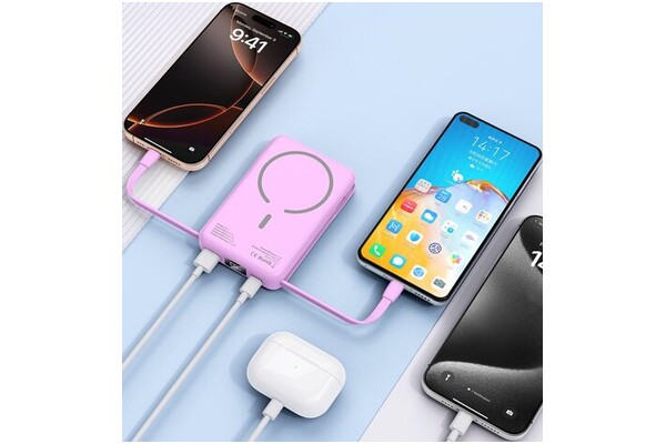 Powerbank Tech-Protect PB31 10000mAh 15.0W różowy