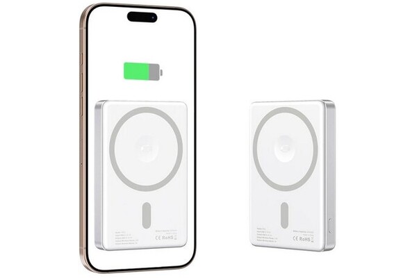 Powerbank Tech-Protect PB33 5000mAh 15.0W srebrny