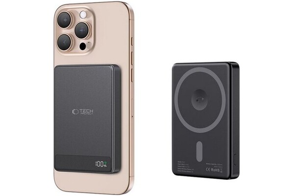 Powerbank Tech-Protect PB33 5000mAh 15.0W czarny