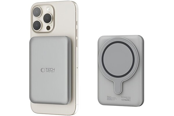Powerbank Tech-Protect PB11 10000mAh 15.0W Tytan Naturalny