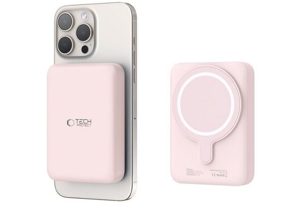 Powerbank Tech-Protect PB11 10000mAh 15.0W różowy