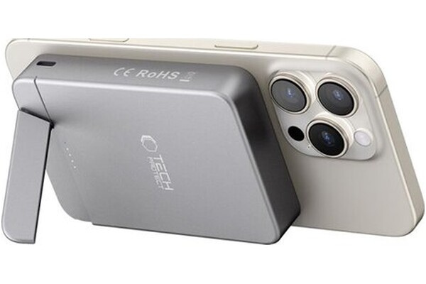 Powerbank Tech-Protect PB15 10000mAh 15.0W srebrny