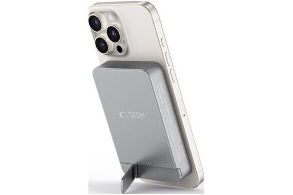 Powerbank Tech-Protect PB15 10000mAh 15.0W srebrny