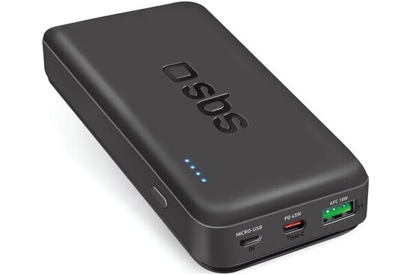 Powerbank SBS TTBB20000PD45WK 20000mAh 45.0W czarny