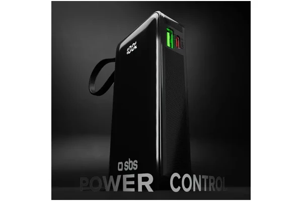 Powerbank SBS TTBB10000LCDTCPD20K 10000mAh 225.0W czarny