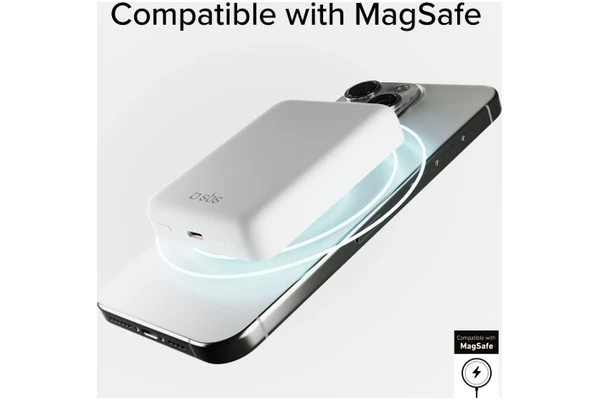 Powerbank SBS TEBB5000HDMAG 5000mAh 20.0W biały