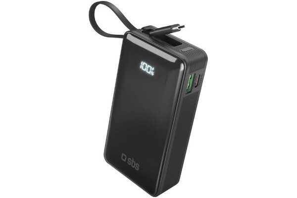 Powerbank SBS TTBB10000LCDTCPD20K 10000mAh 22.5W czarny