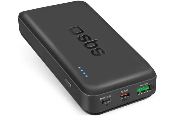 Powerbank SBS TTBB20000PD20K 20000mAh 20.0W biały