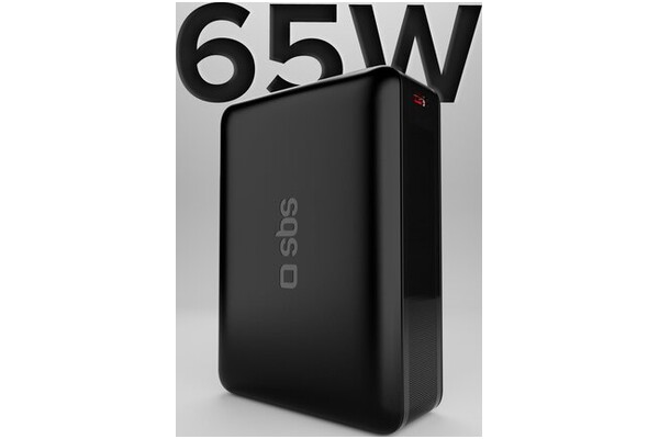 Powerbank SBS TEBB20000HDPD65K 20000mAh 65.0W czarny