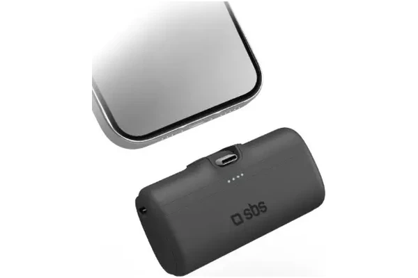 Powerbank SBS TEBB5000PLUGCK 5000mAh 12.0W czarny