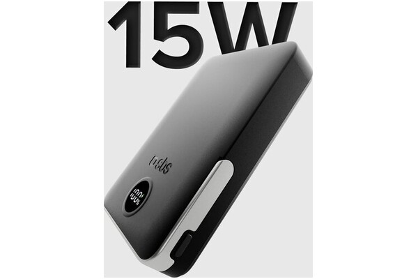 Powerbank SBS TEBB10000MAGSTAND 10000mAh 20.0W czarny