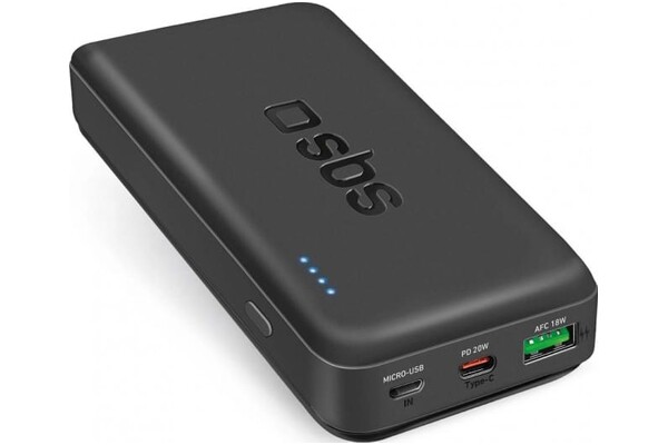 Powerbank SBS TTBB20000PD20K 20000mAh 20.0W czarny