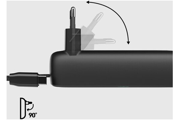 Powerbank SBS TETRBB5000PD20 5000mAh 20.0W czarny