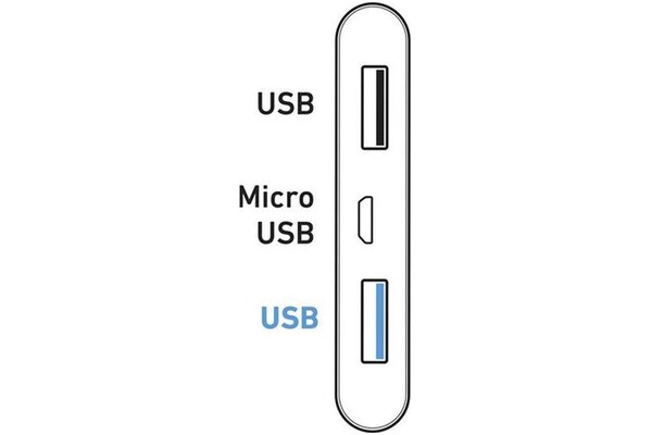 Powerbank SBS TEBB5000POCK 5000mAh 10.0W czarny