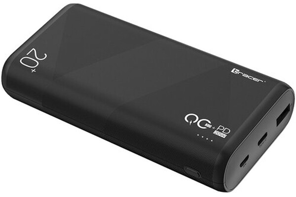Powerbank Tracer Amos 20000mAh 20.0W czarny