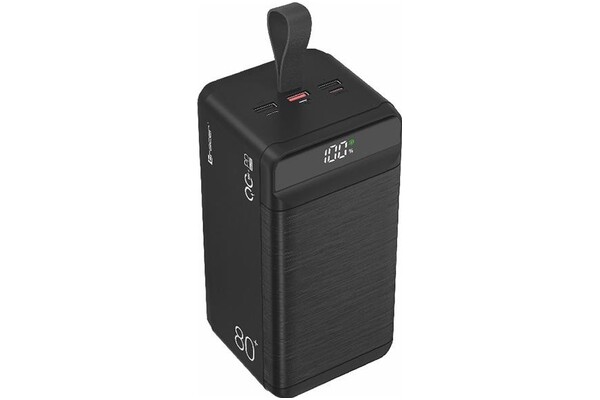 Powerbank Tracer Vouge-8 80000mAh 22.5W czarny