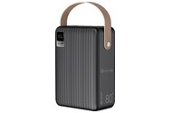 Powerbank Tracer Skala-8 80000mAh 22.5W czarny