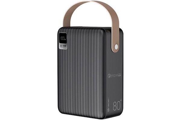 Powerbank Tracer Skala-8 80000mAh 22.5W czarny