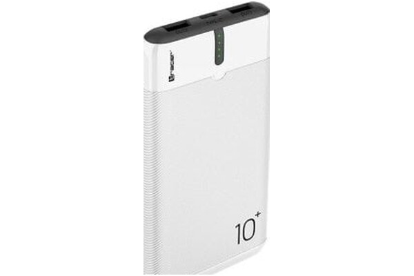 Powerbank Tracer Energo 10000mAh biało-czarny